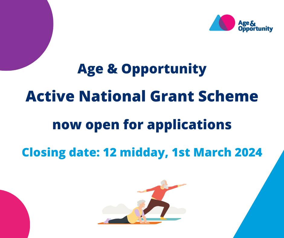 The Age & Opportunity Active National Grant Scheme