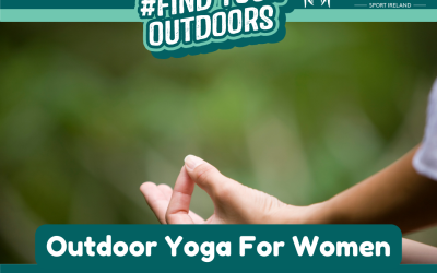 Poster for outdoor yoga for women in Mullingar